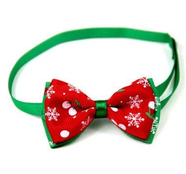 Christmas Pet Bow Ties - Festive Handmade Accessories For Dogs And Cats